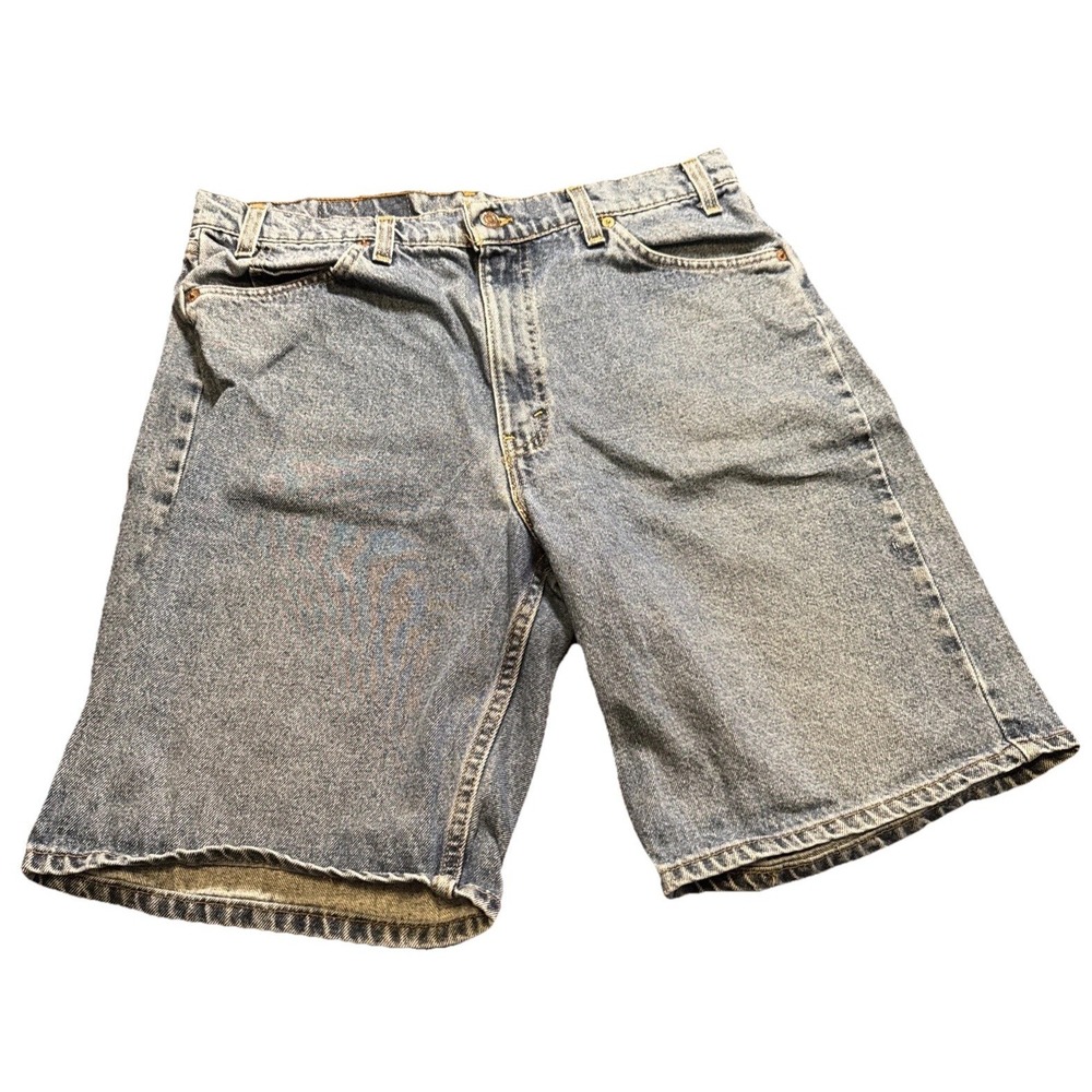 Vintage Levis 550 Relaxed Fit Denim Shorts Mens‎ 36 USA Made Orange Tab 90s